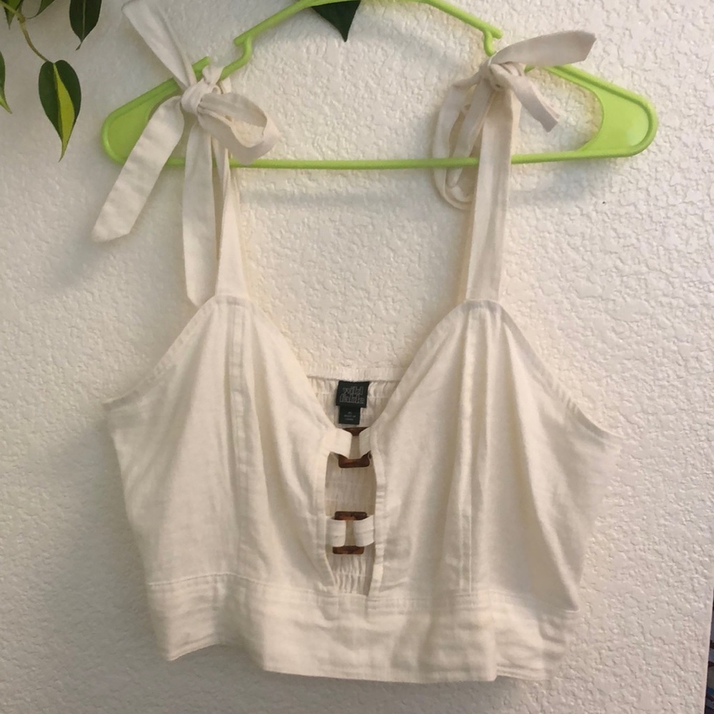 Wild Fable Top with Bow Straps